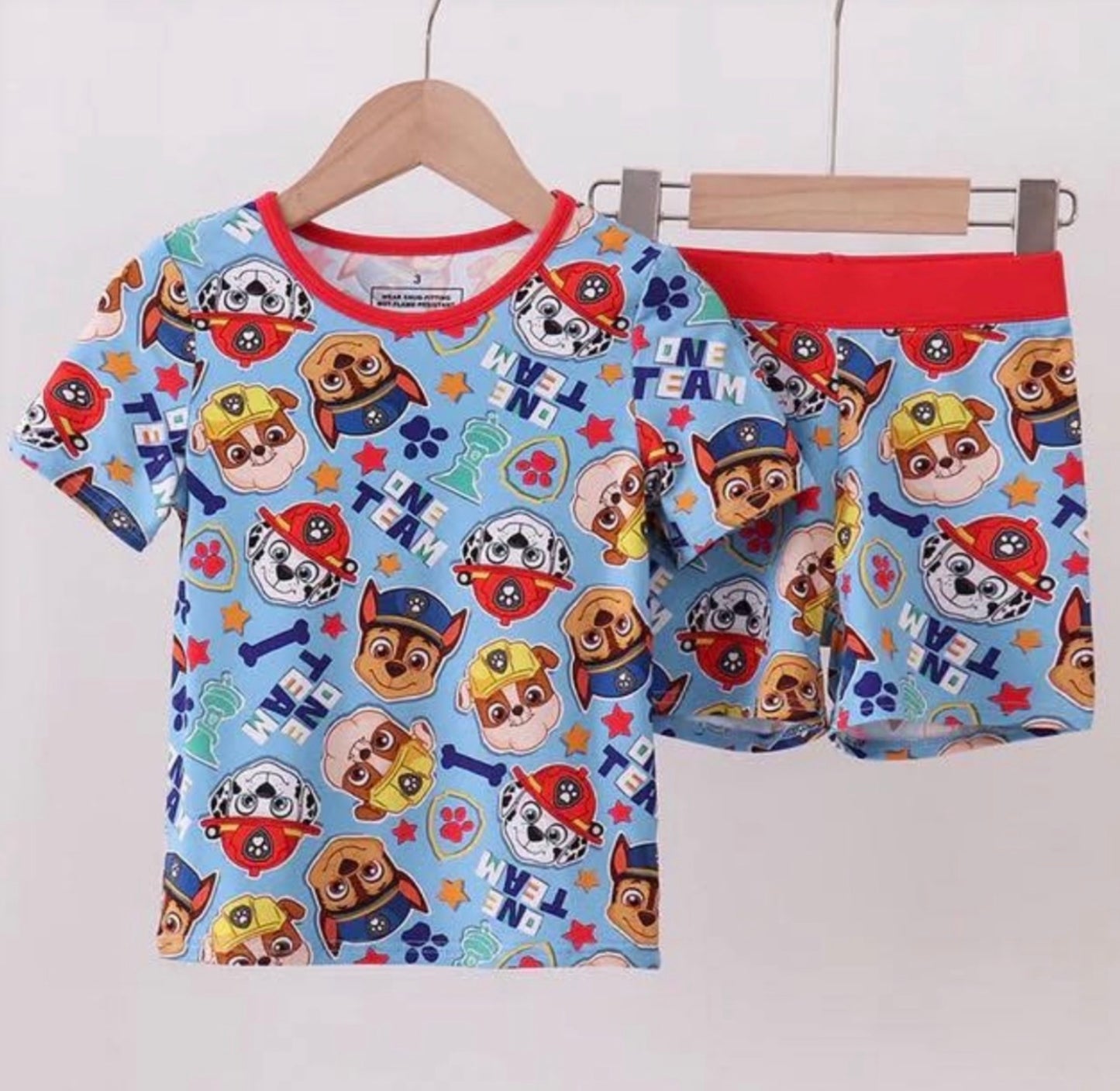 Bamboo Dog Short Set